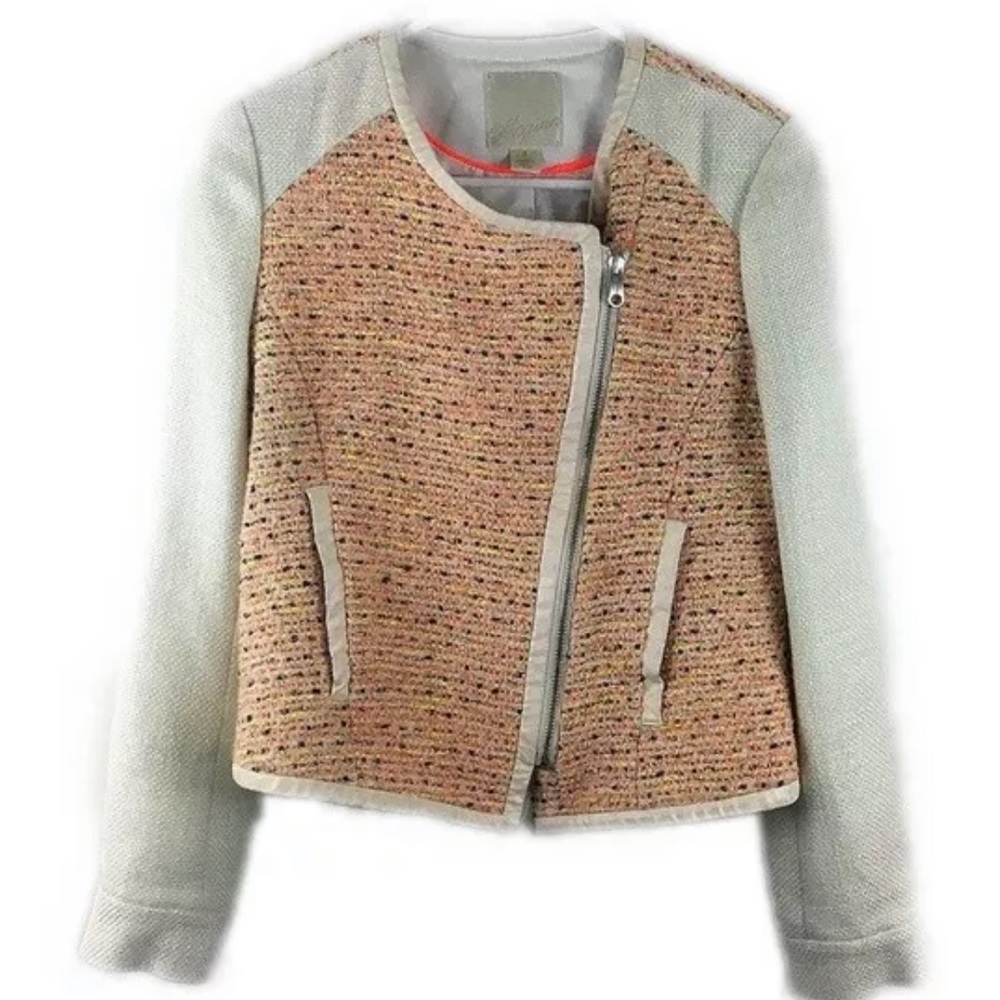 McGinn Lightweight Tweed Moto Jacket